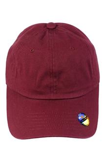 Adult Cotton Baseball Cap-H1346-BURGUNDY