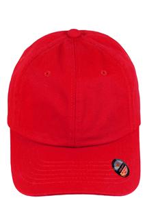 Adult Cotton Baseball Cap-H1346-RED