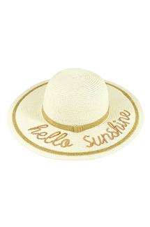 Hello Sunshine Sequin Floppy Hat-H1728