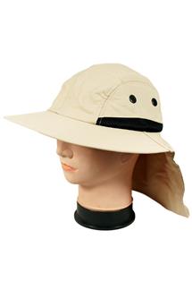 Adult Sun Shade Fishing Hat-H1741-BEIGE