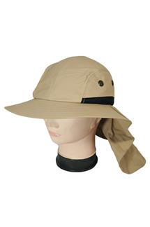 Adult Sun Shade Fishing Hat-H1741-KHAKI