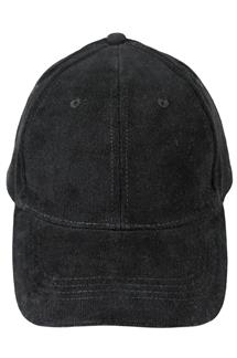 Corduroy Baseball Cap-H1793-BLACK