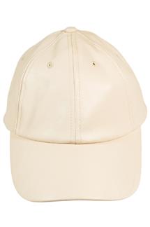 PU Baseball Cap-H1798-IVORY