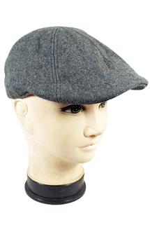 Wool Melton Duckbill Ivy Hat-H1807-GRAY