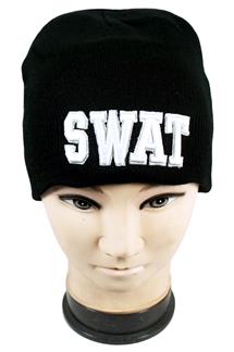 SWAT Fine Knit Beanie-H1817-BLACK