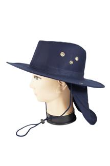Ear Flap Boonie Bucket Hat-H1820-NAVY