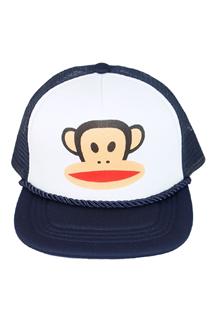 Kids Officially Licensed Paul Frank Mesh Snapback Hat-H885-NAVY
