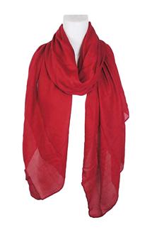 Soft Long Scarf-S1223-RED