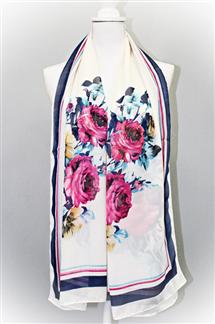 Floral Print Scarf-S1767