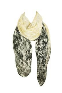 Crinkled Ombre Print Scarf-S754